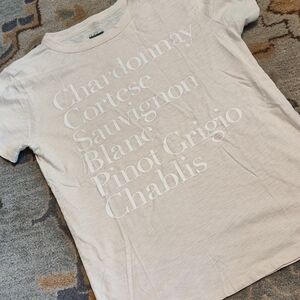 J. Crew White Short Sleeve Tee Minimalist Design